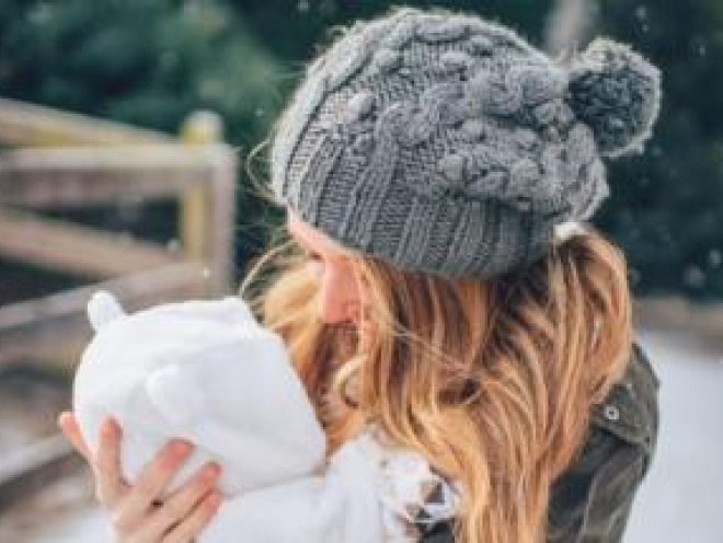 Newborn in best sale winter clothing